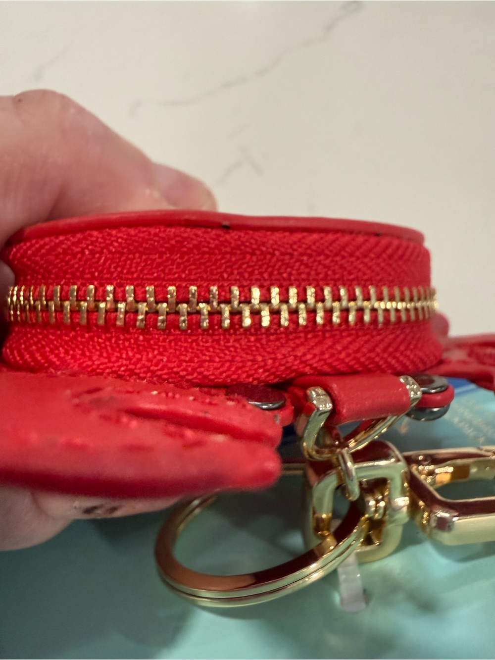 piper•k Red Crab Bag Charm & Key Chain - Picture 2 of 2